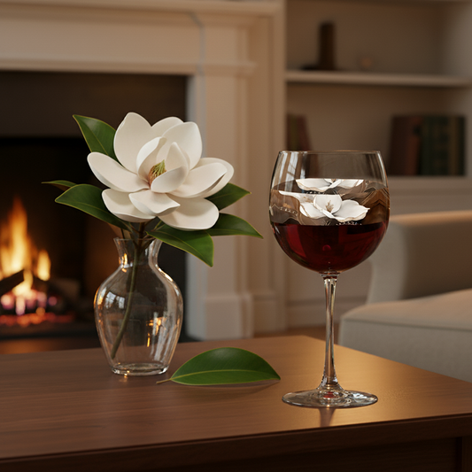Floating Grace 18 oz Balloon Wine Glasses, Set of 2, 4 or 8