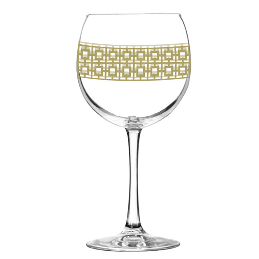 Pure Gold 18 oz Balloon Wine Glass
