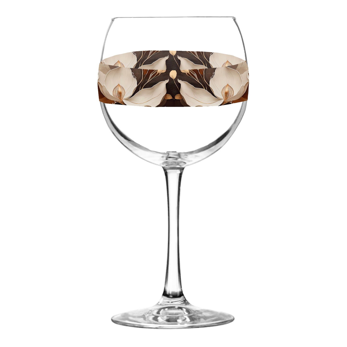 Windswept Magnolias 18 oz Balloon Wine Glasses, Set of 2, 4 or 8