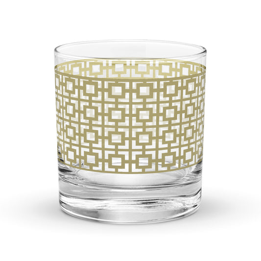 Pure Gold 11 oz Rocks Glass