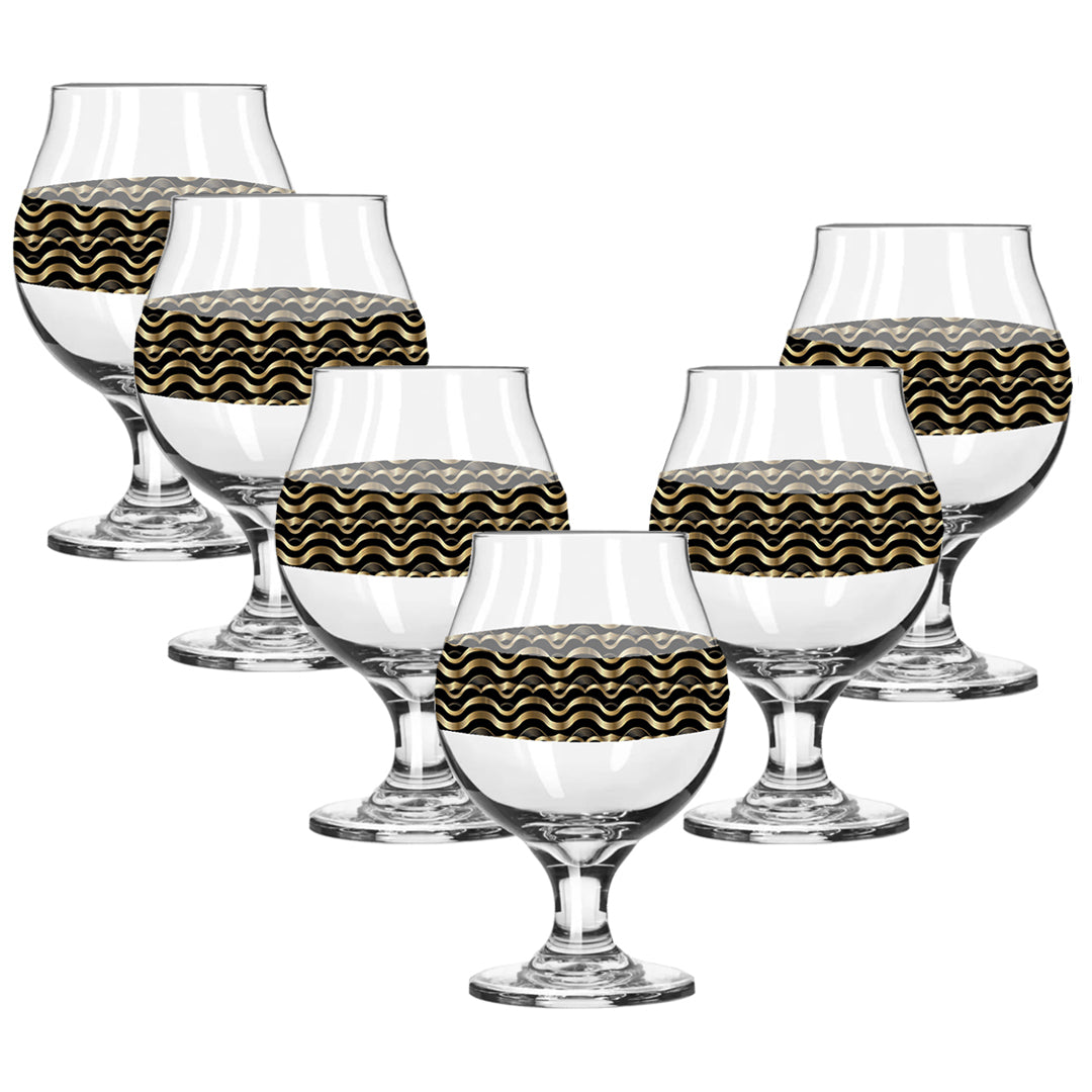 Liquid Gold Belgian Beer Glass | Artisanal Exclusive Design
