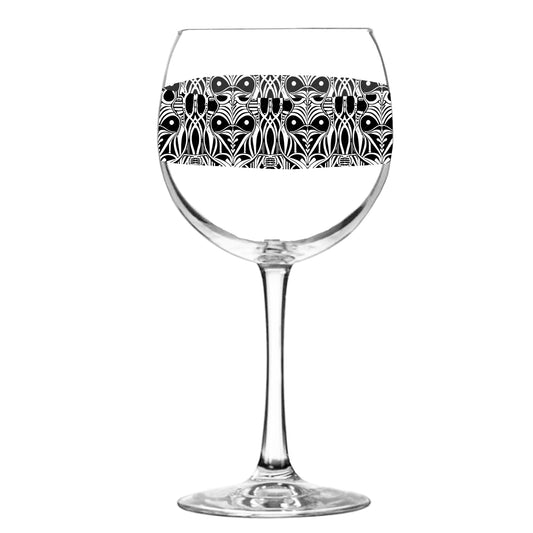 Luxe Balloon Wine Glass | High Contrast Exclusive Design