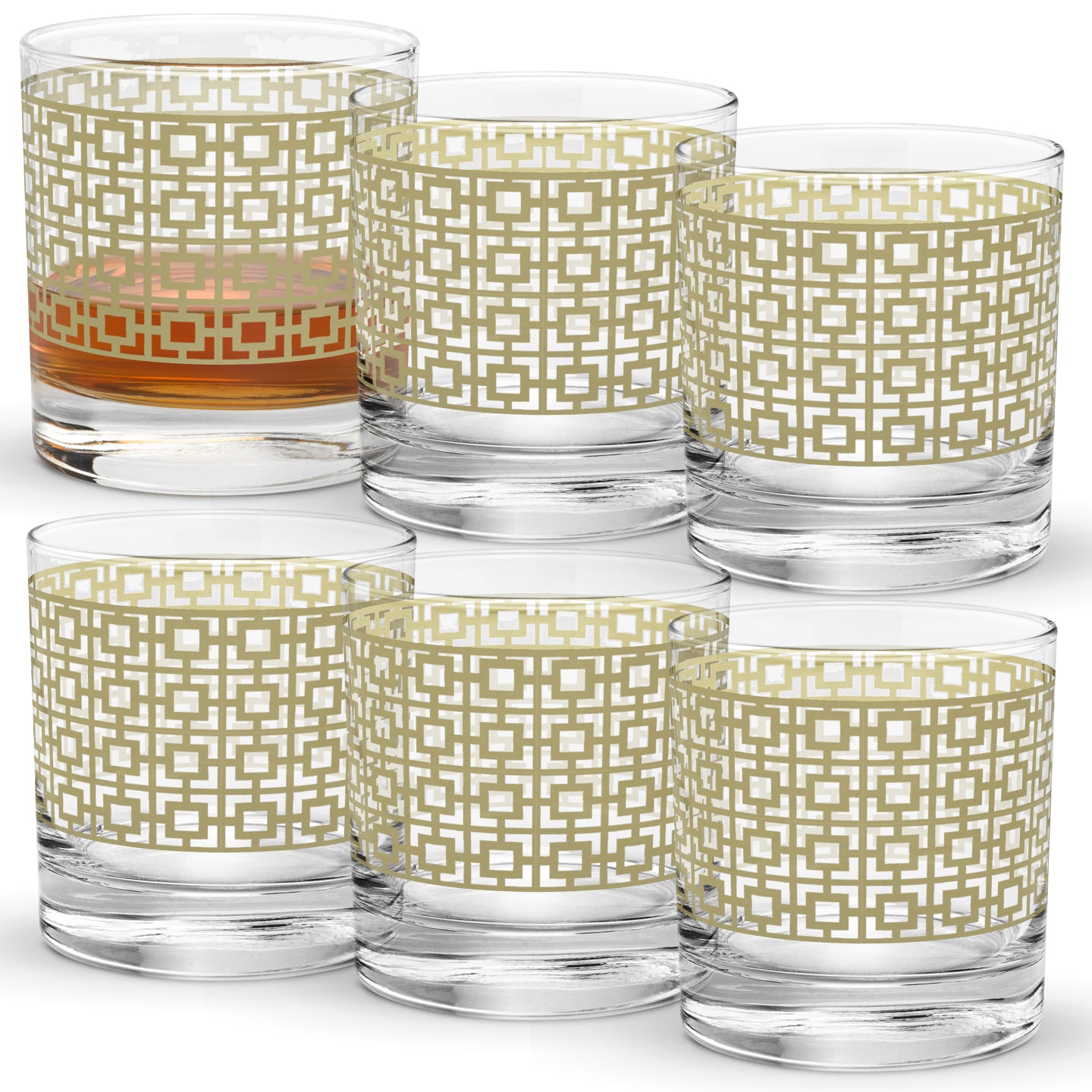 Luxe Gold Rocks Glass | Signature Design