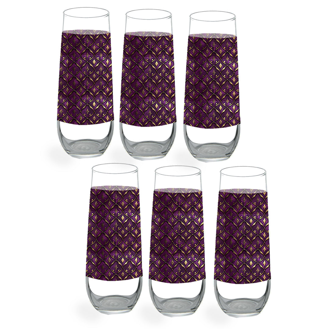 Royal Opulence Stemless Champagne Glass | Signature Design