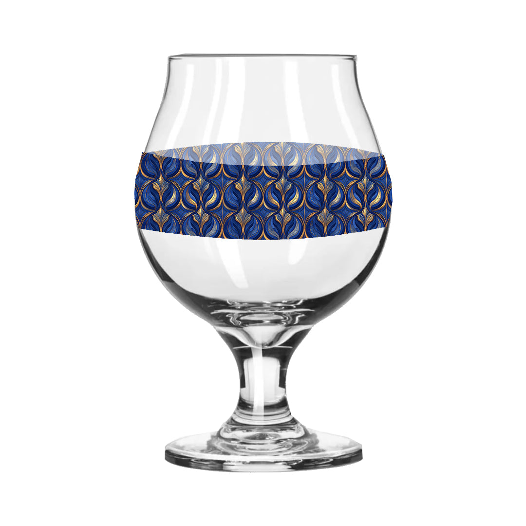 Artisan Gilded Crafted | Sapphire Oracle Belgian Beer Glass