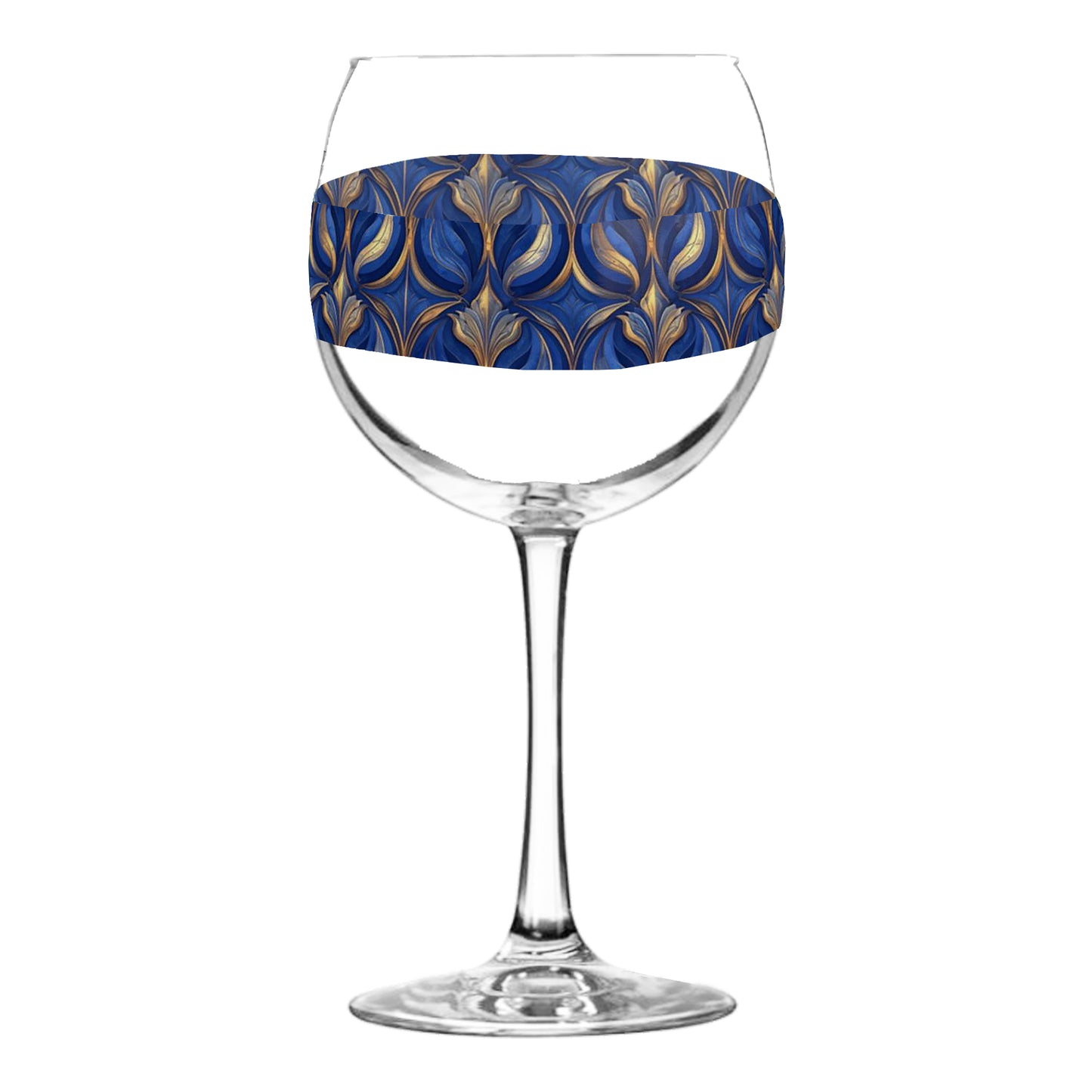 Lavish Balloon Wine Glass | Sapphire Oracle Statement