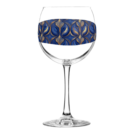 Lavish Balloon Wine Glass | Sapphire Oracle Statement