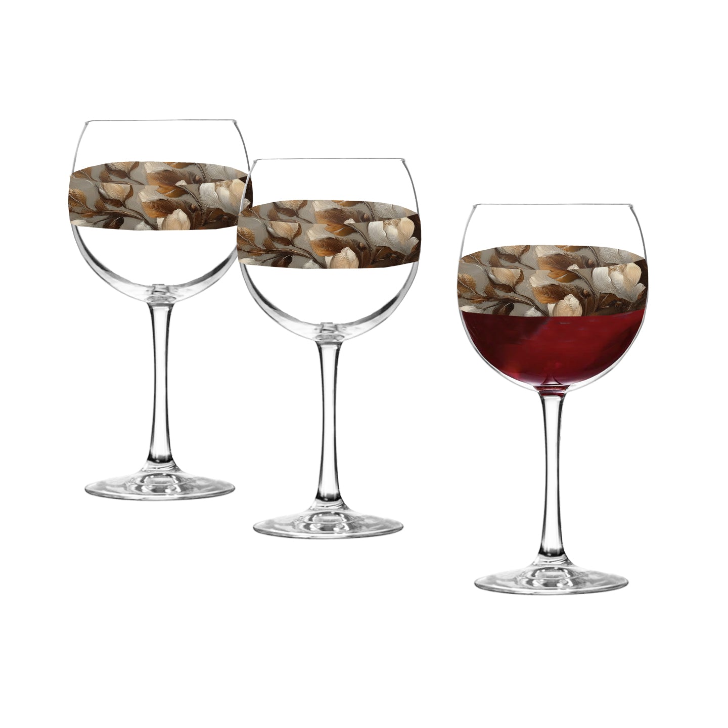 Tranquil Beginnings 18 oz Balloon Wine Glasses, Set of 2, 4 or 8