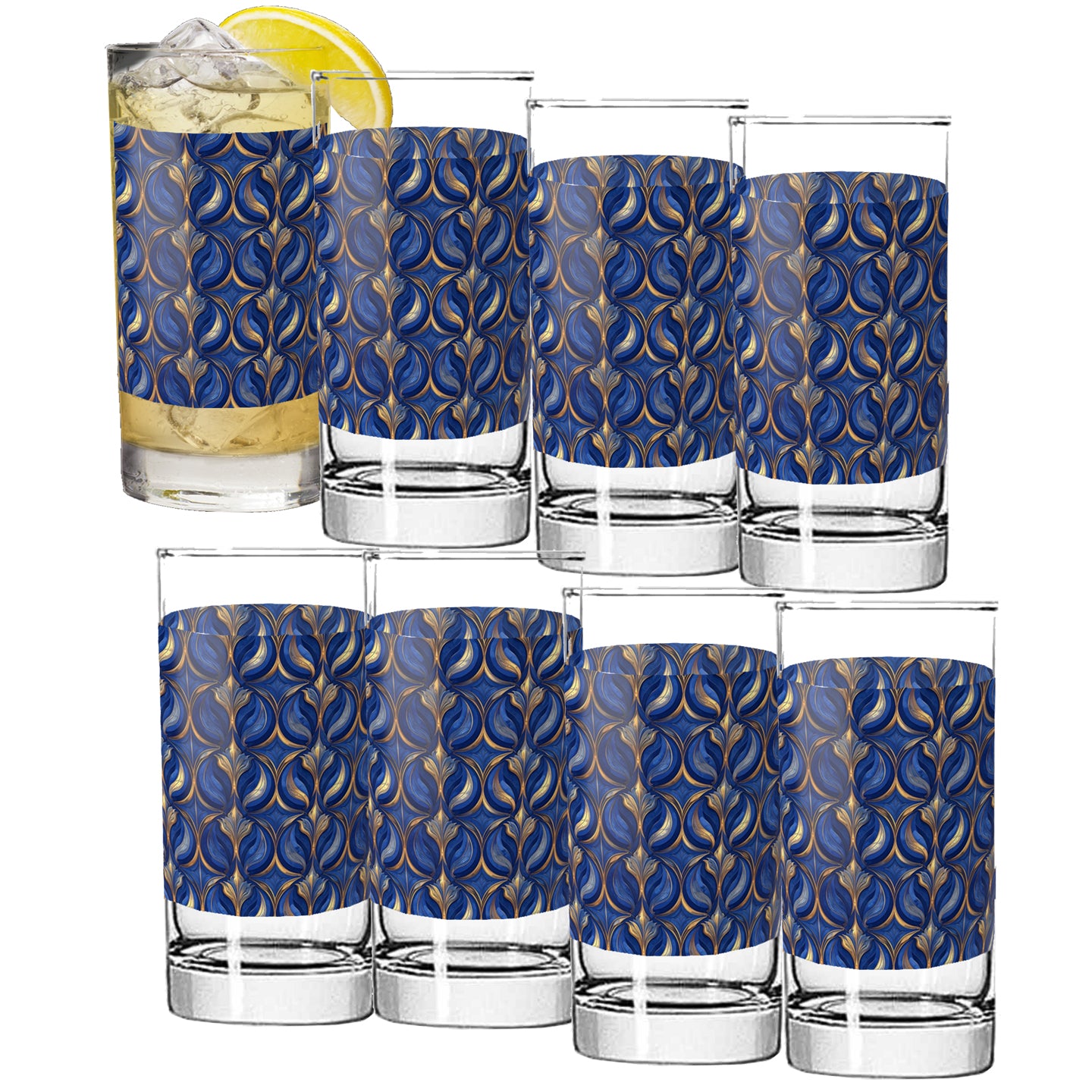 Sapphire Oracle Highball Glass | Timeless Signature Design