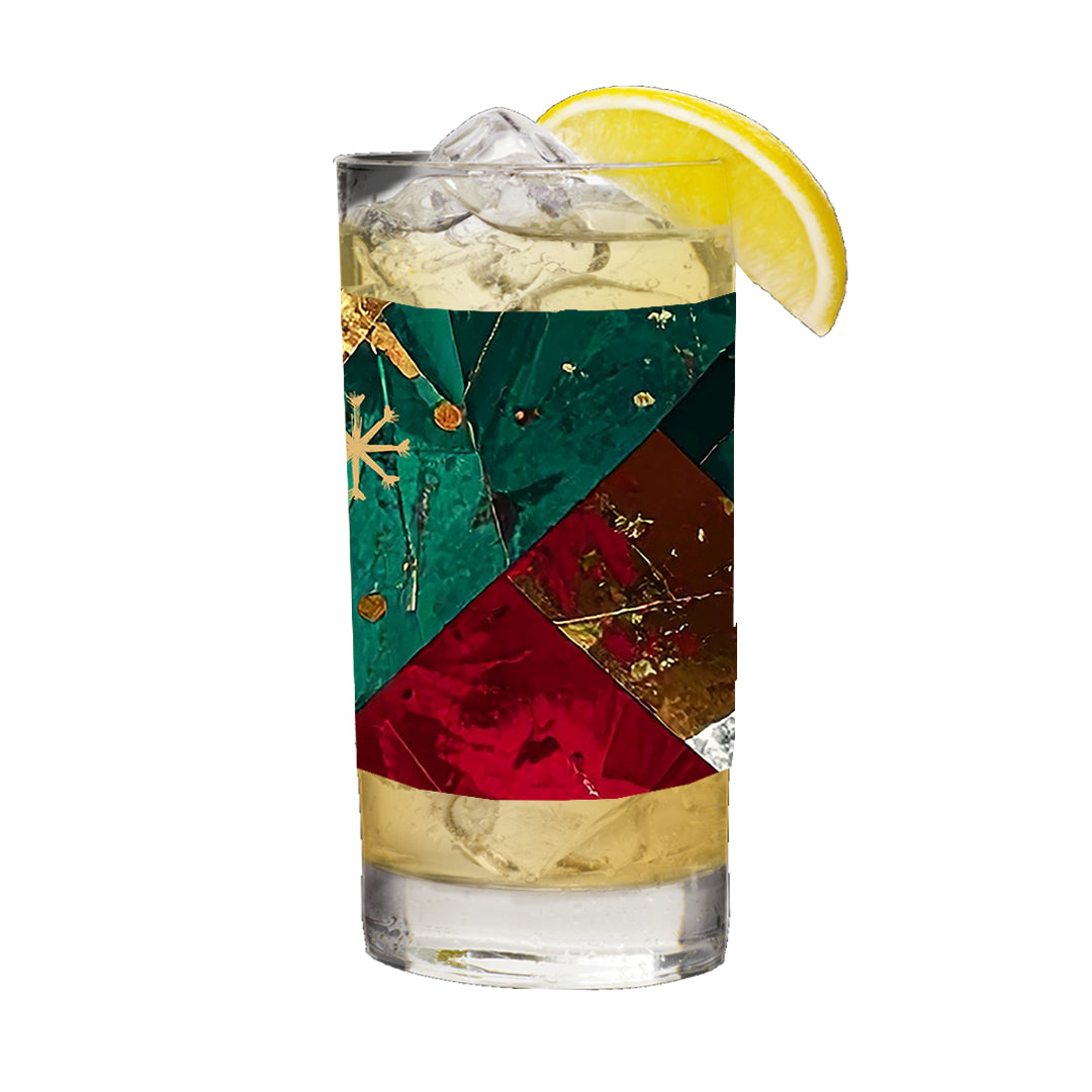 Scraps of Cheer 10.2 oz Highball Cocktail Glass