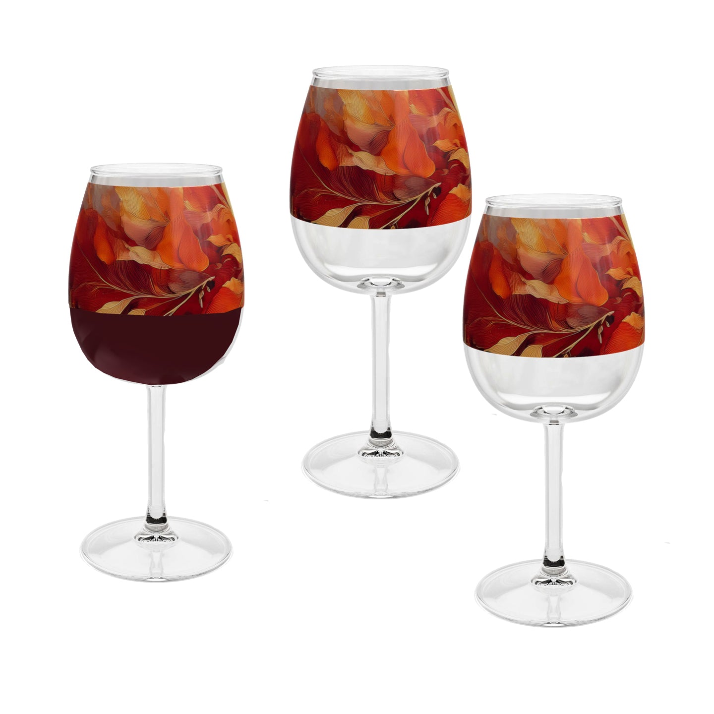 Autumn Blend 12.75 oz Contour Wine Glass