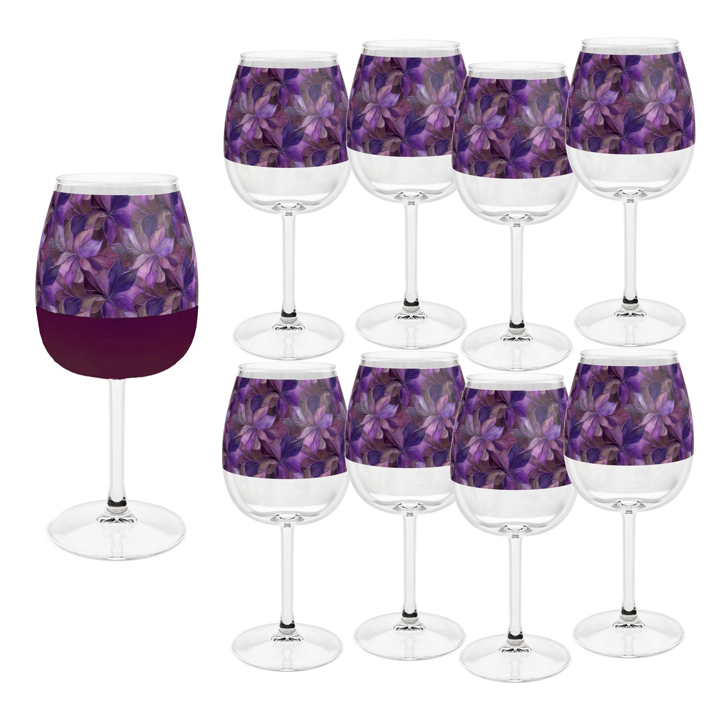 Autumn Twilight 12.75 oz Contour Wine Glass