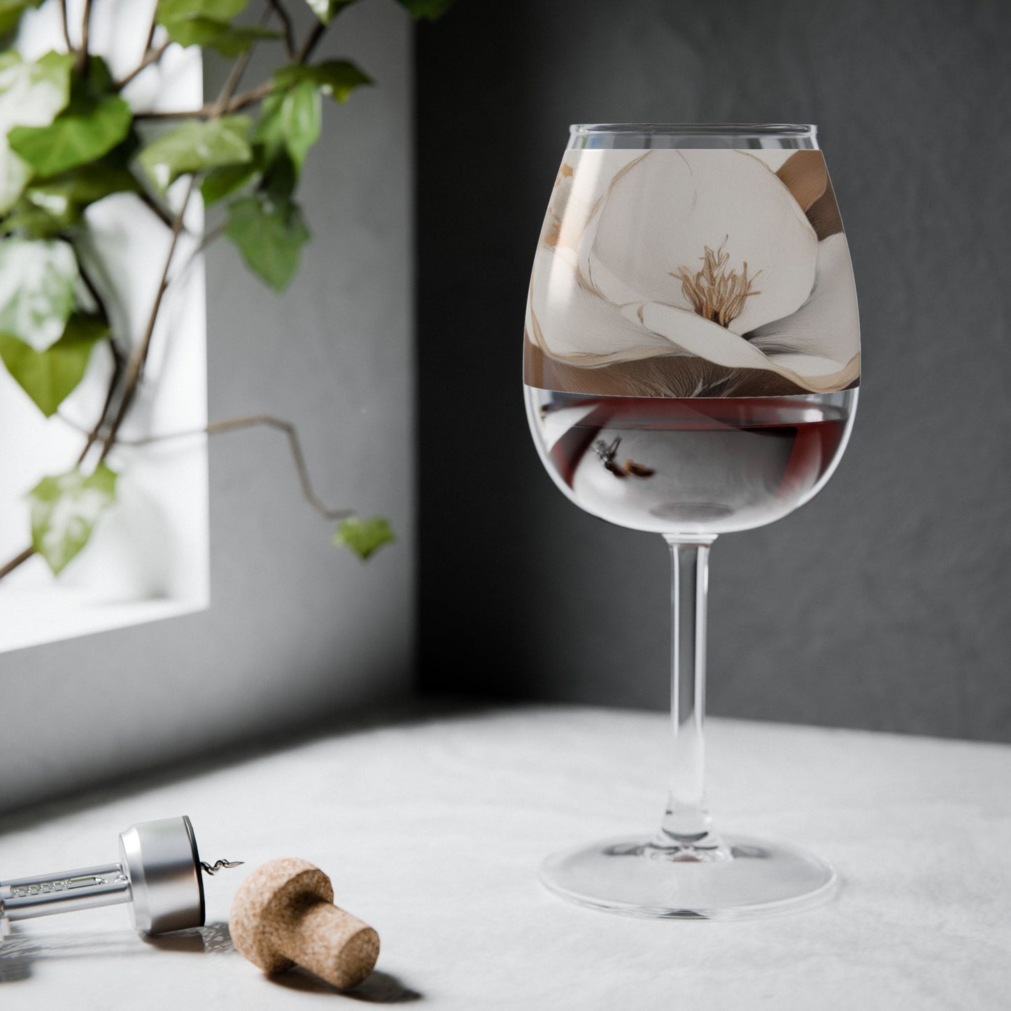 Floating Grace 12.75 oz Contour Wine Glass