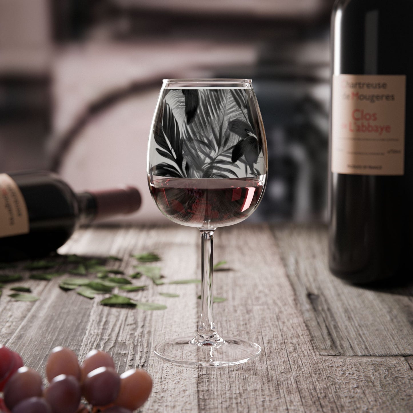 Midnight Oasis 12.75 oz Contour Wine Glass