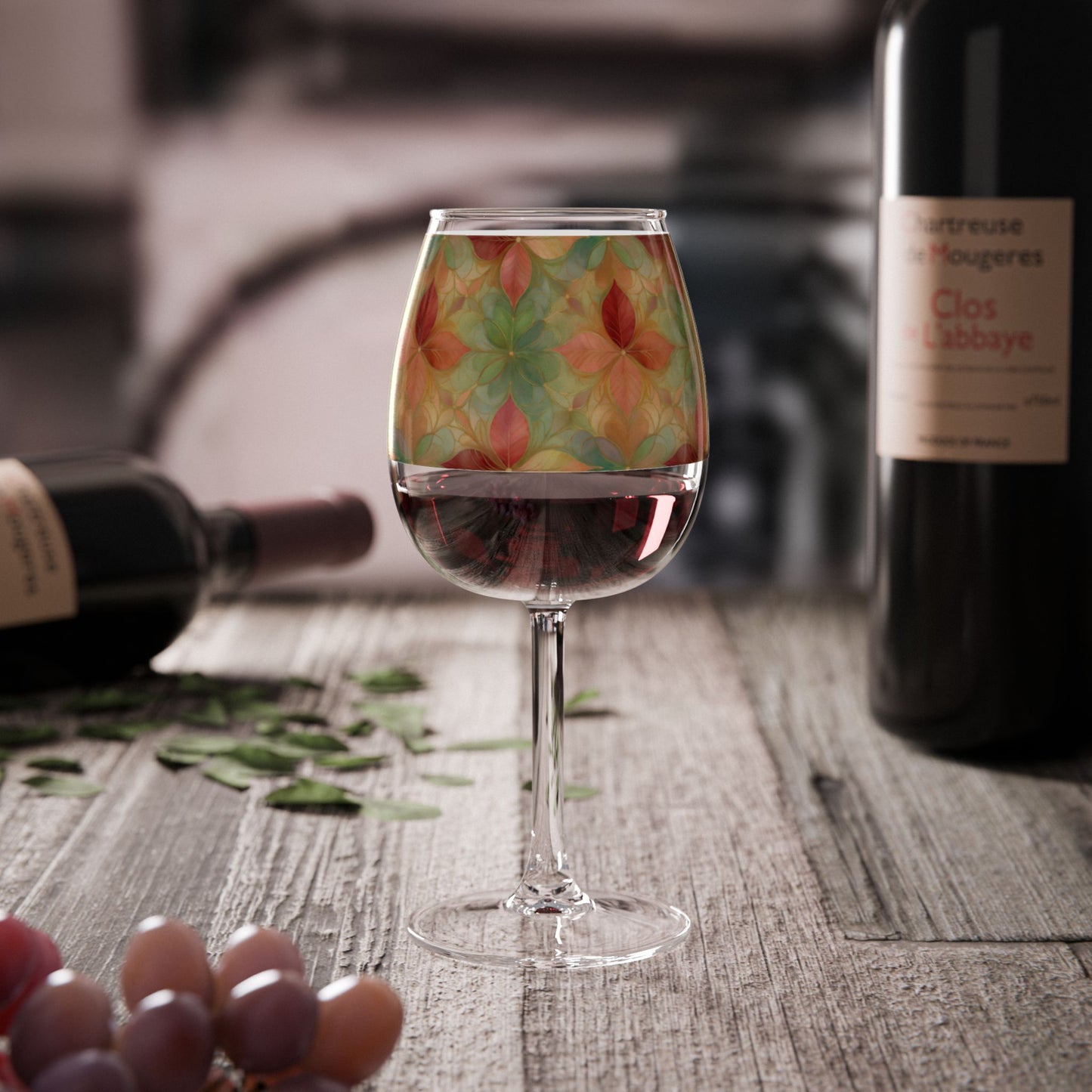 Pieces of Autumn 12.75 oz Contour Wine Glass