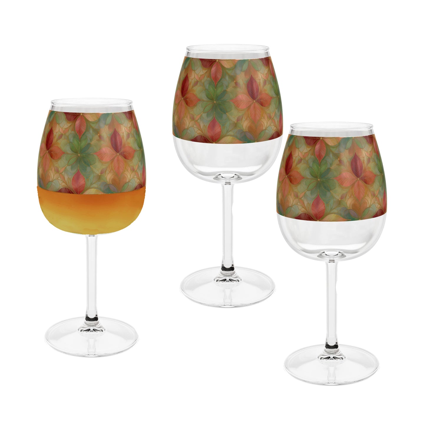 Pieces of Autumn 12.75 oz Contour Wine Glass
