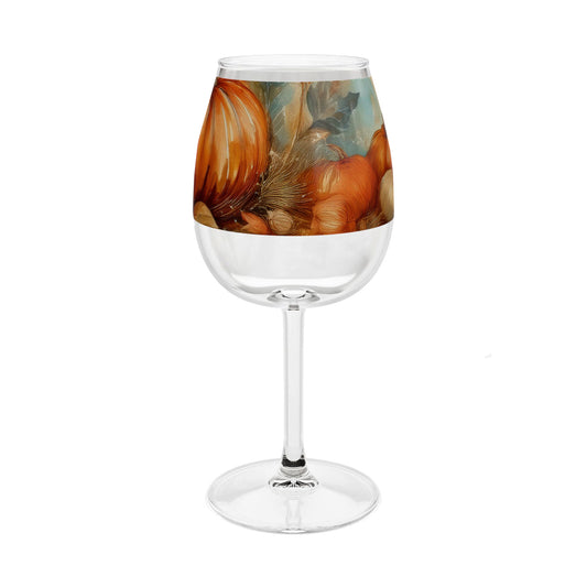 Pumpkin Harvest 12.75 oz Contour Wine Glass