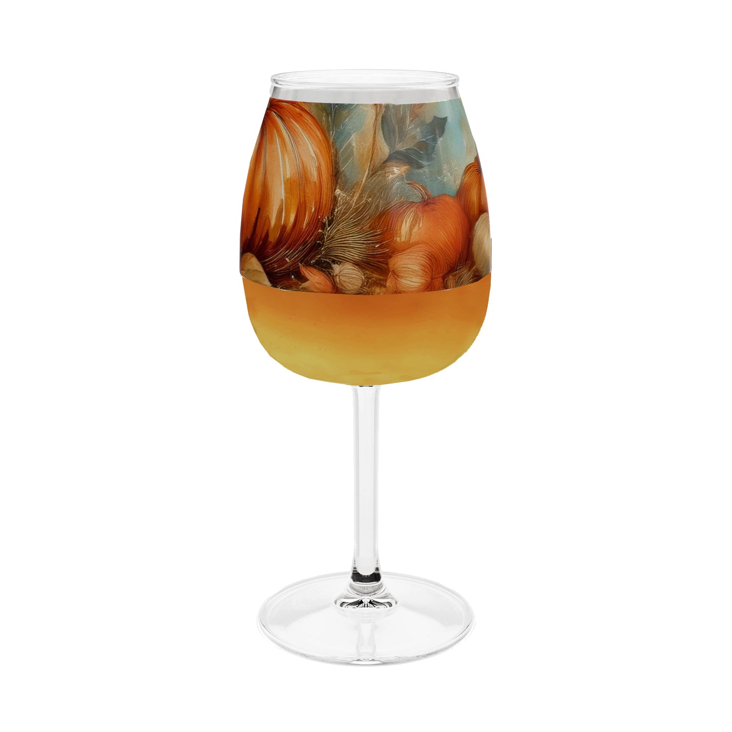 Pumpkin Harvest 12.75 oz Contour Wine Glass