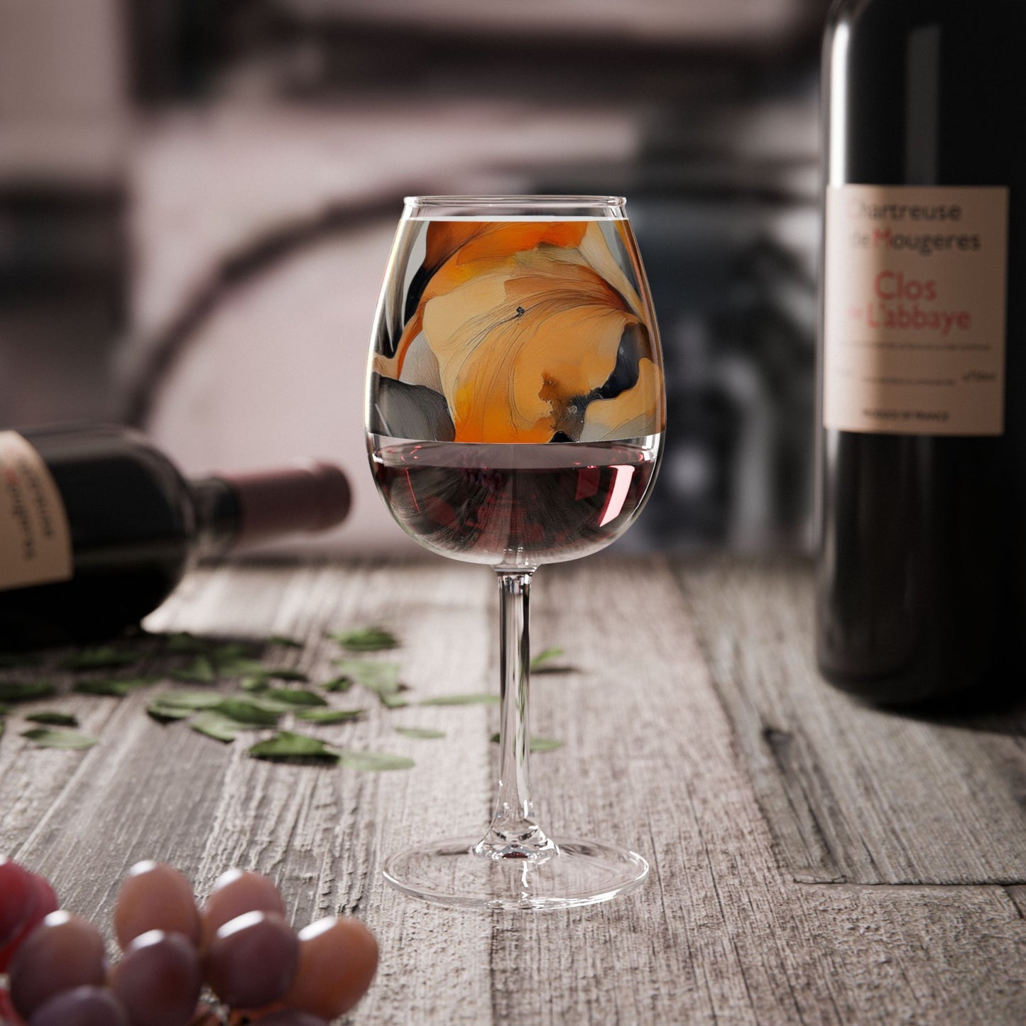 Smoky Ember 12.75 oz Contour Wine Glass