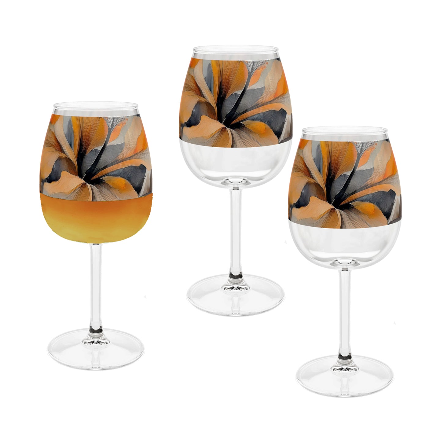 Smoky Ember 12.75 oz Contour Wine Glass