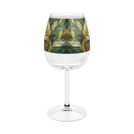Sage n Gold 12.75 oz Contour Wine Glass