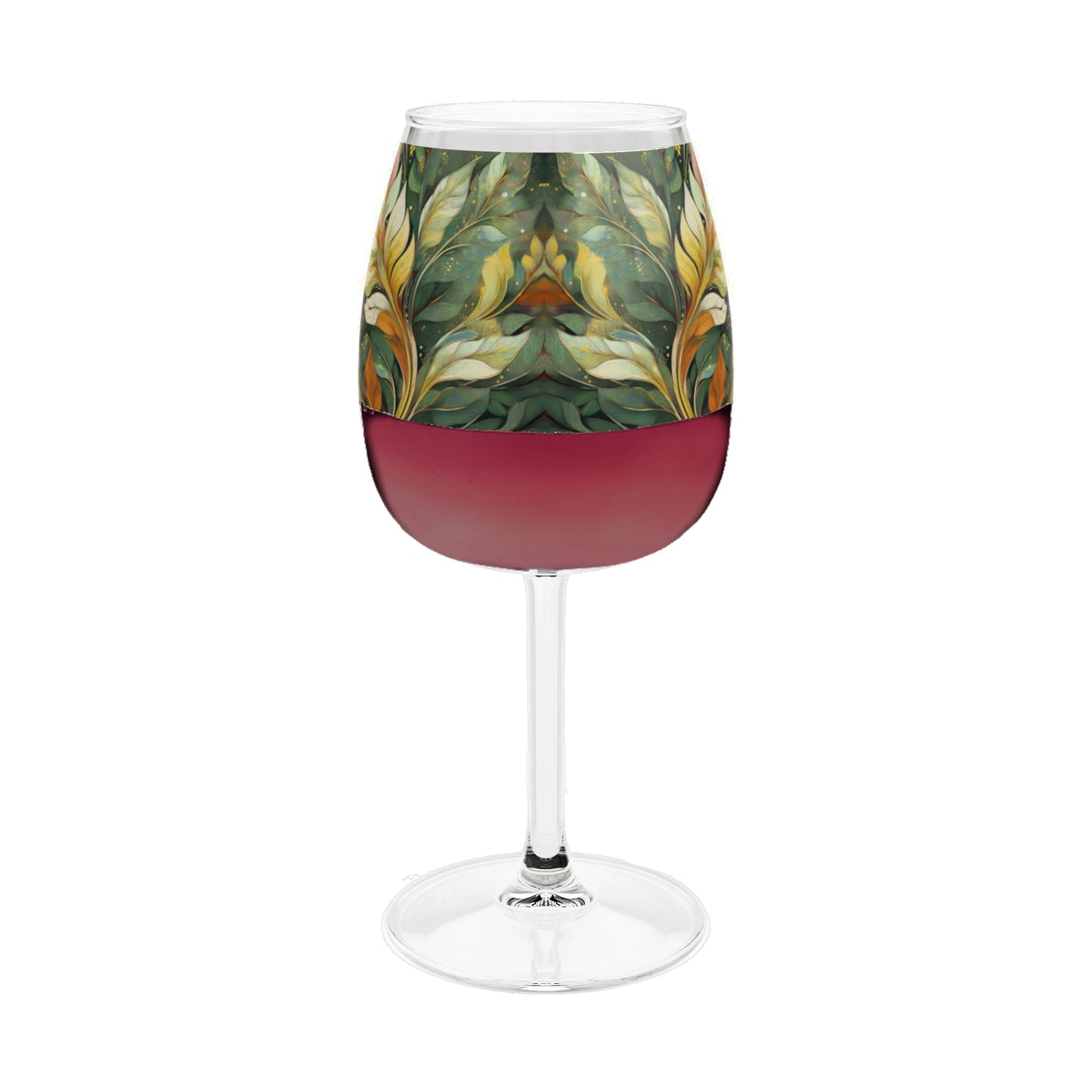 Sage n Gold 12.75 oz Contour Wine Glass