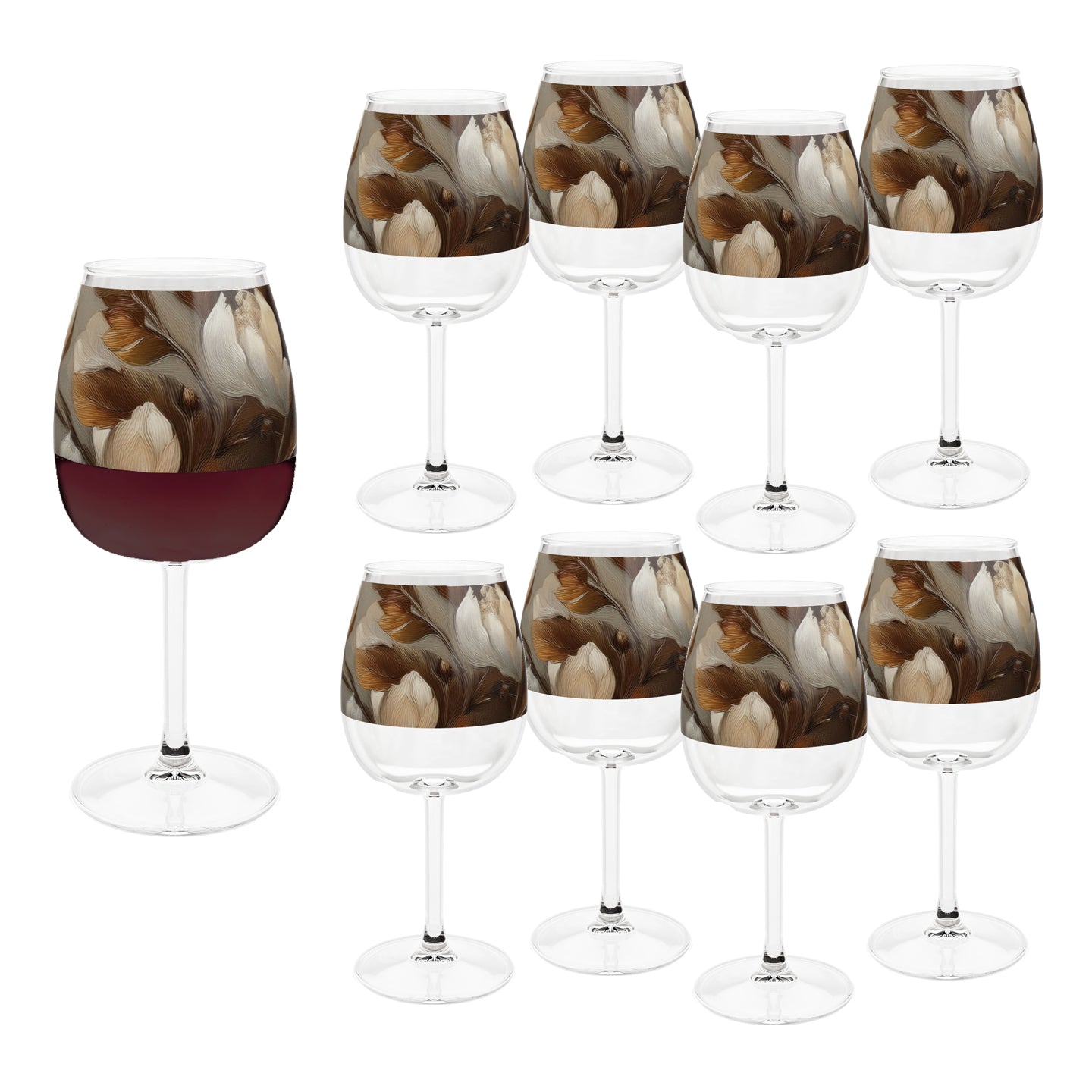 Tranquil Beginnings 12.75 oz Contour Wine Glass