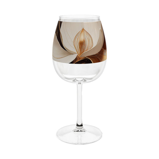 Windswept Magnolias 12.75 oz Contour Wine Glass