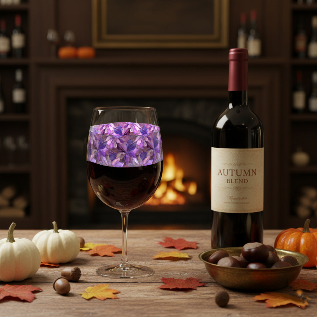 Autumn Twilight 16oz Tall Wine Glass