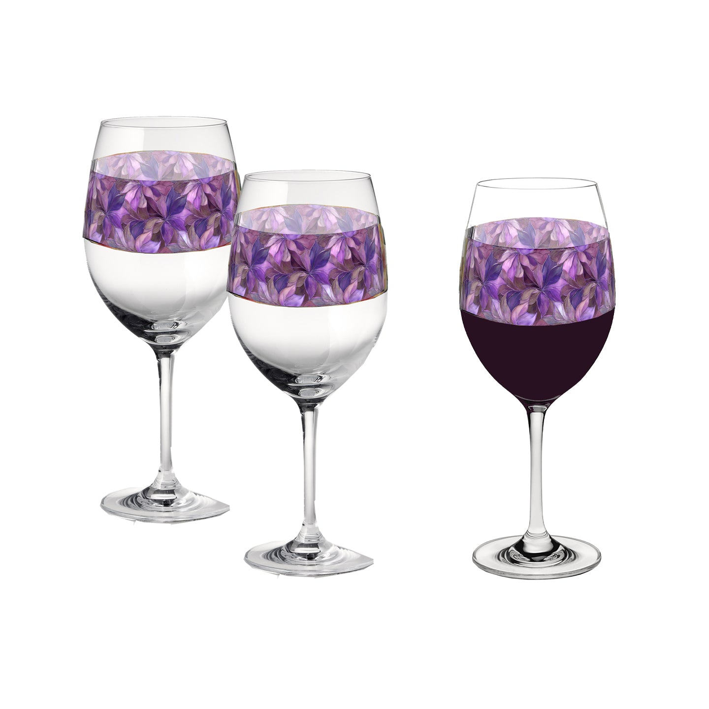 Autumn Twilight 16oz Tall Wine Glass