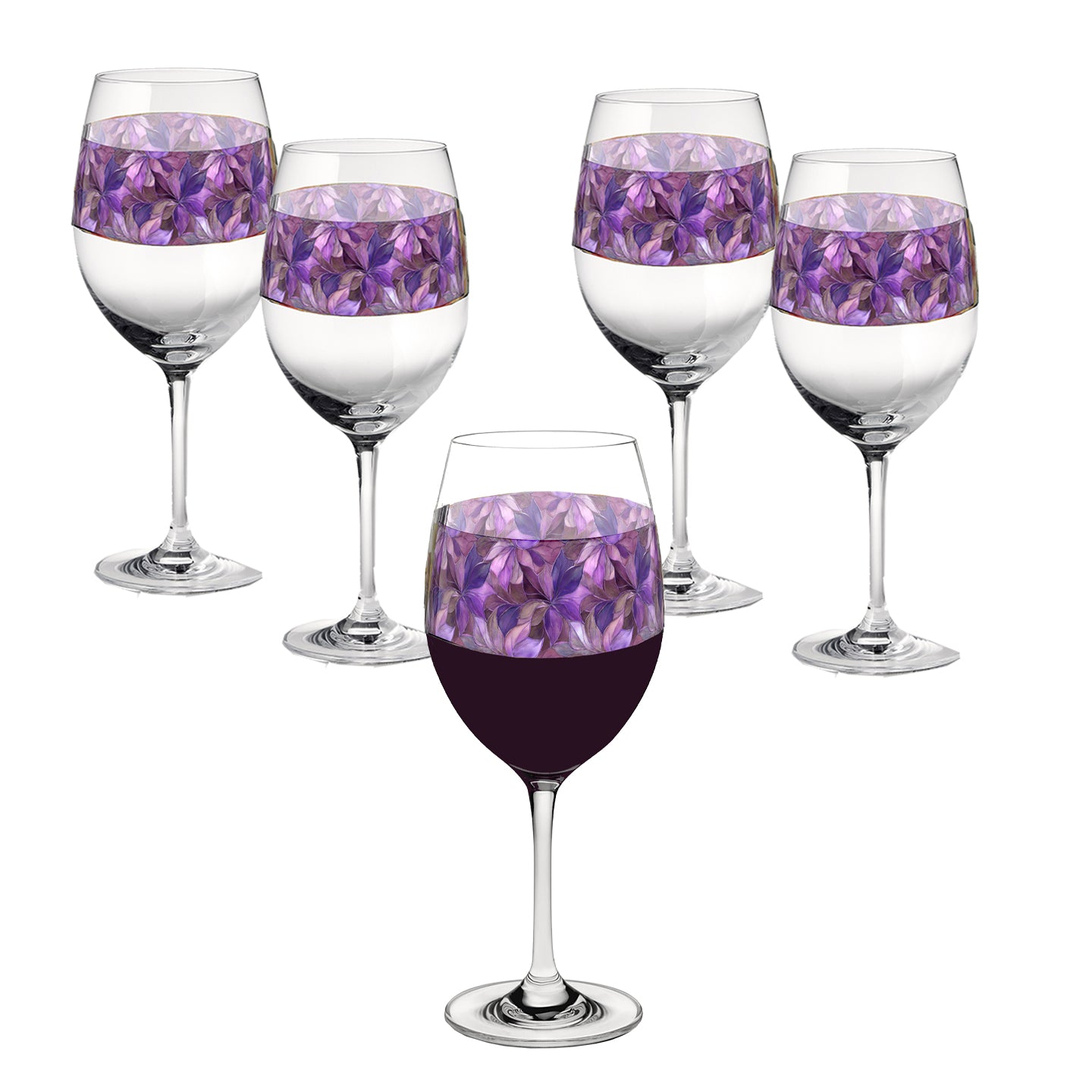 Autumn Twilight 16oz Tall Wine Glass