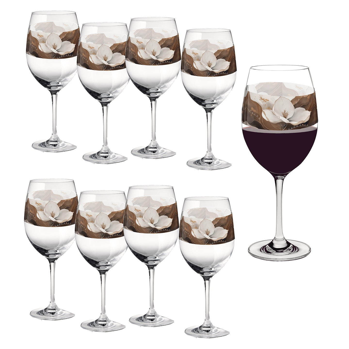 Floating Grace 16oz Tall Wine Glass