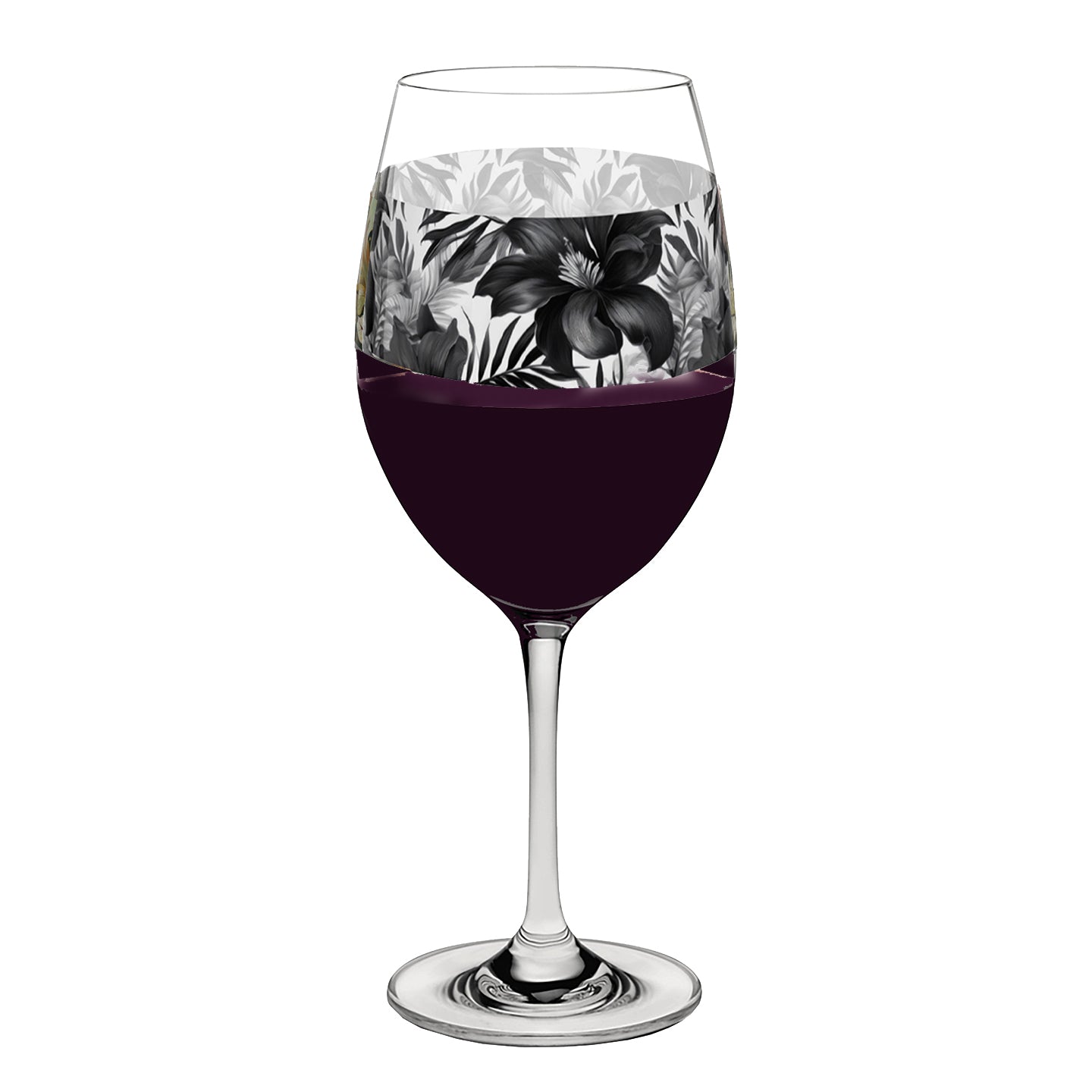 Midnight Oasis 16oz Tall Wine Glass