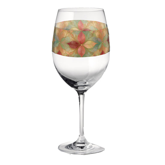 Pieces of Autumn 16oz Tall Wine Glass