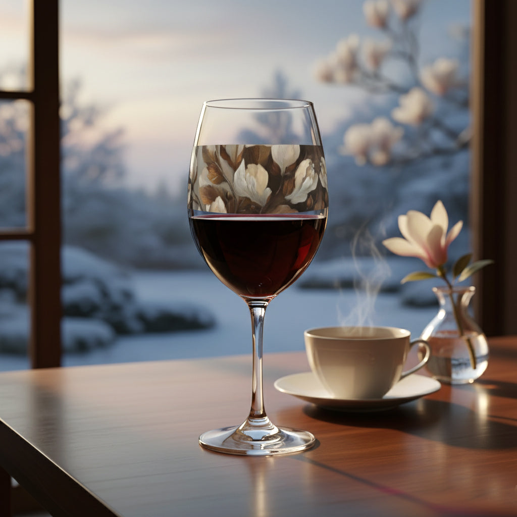 Tranquil Beginnings 16oz Tall Wine Glass