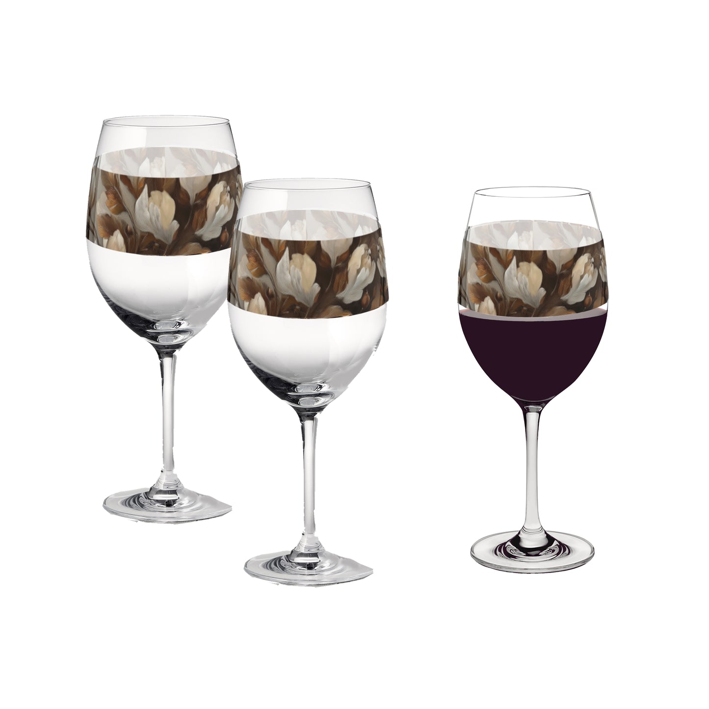 Tranquil Beginnings 16oz Tall Wine Glass