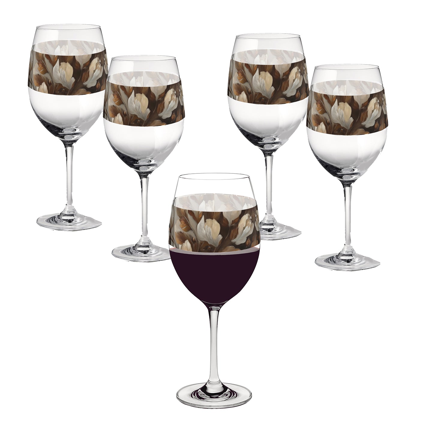 Tranquil Beginnings 16oz Tall Wine Glass