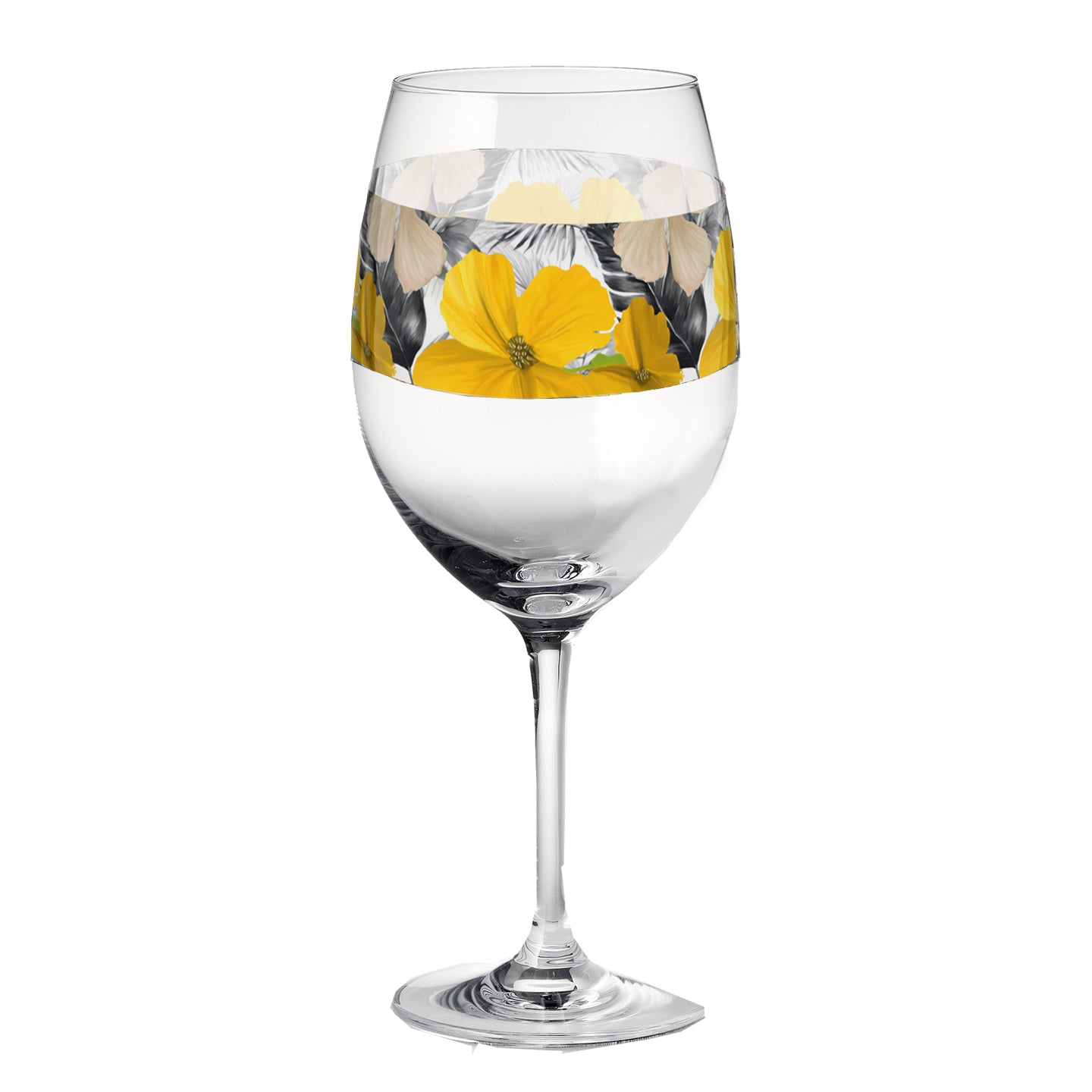 Tropical Sunshine 16oz Tall Wine Glass