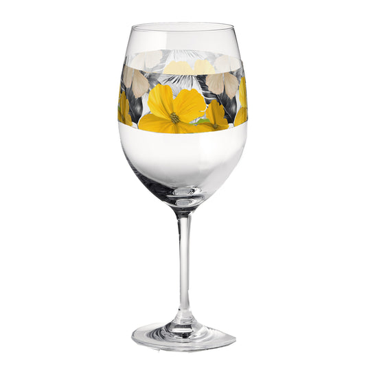 Tropical Sunshine 16oz Tall Wine Glass