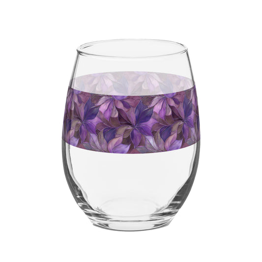 Autumn Twilight 15 oz. Stemless Wine Glass