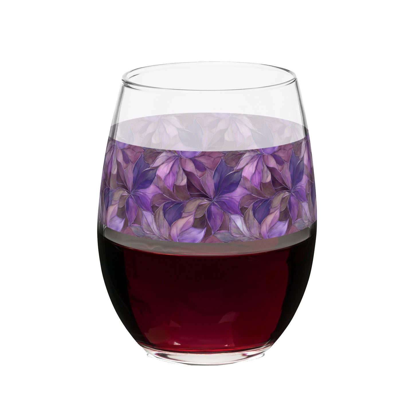 Autumn Twilight 15 oz. Stemless Wine Glass