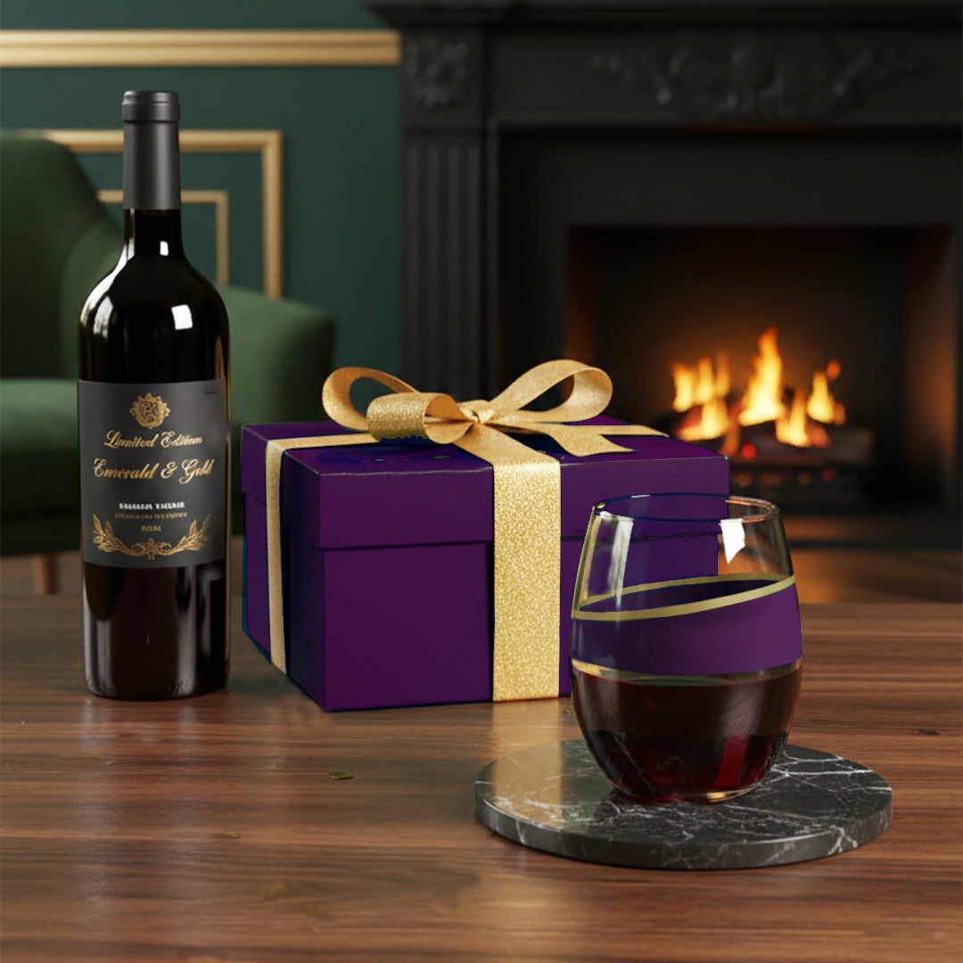 Crimson Cellar Limited Edition Stemless Wine Glass