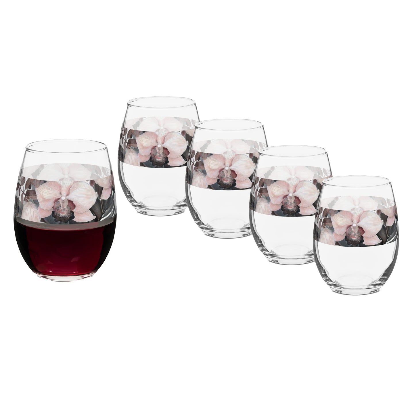 Deep Serenity 15 oz. Stemless Wine Glass