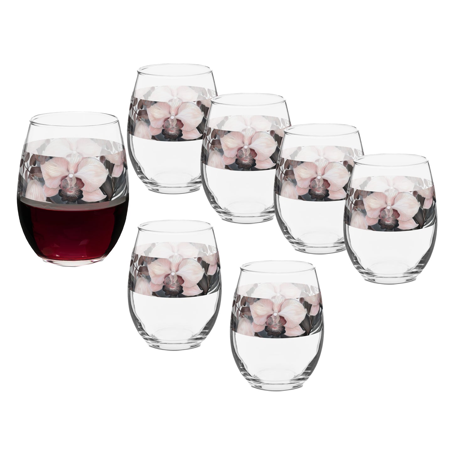 Deep Serenity 15 oz. Stemless Wine Glass