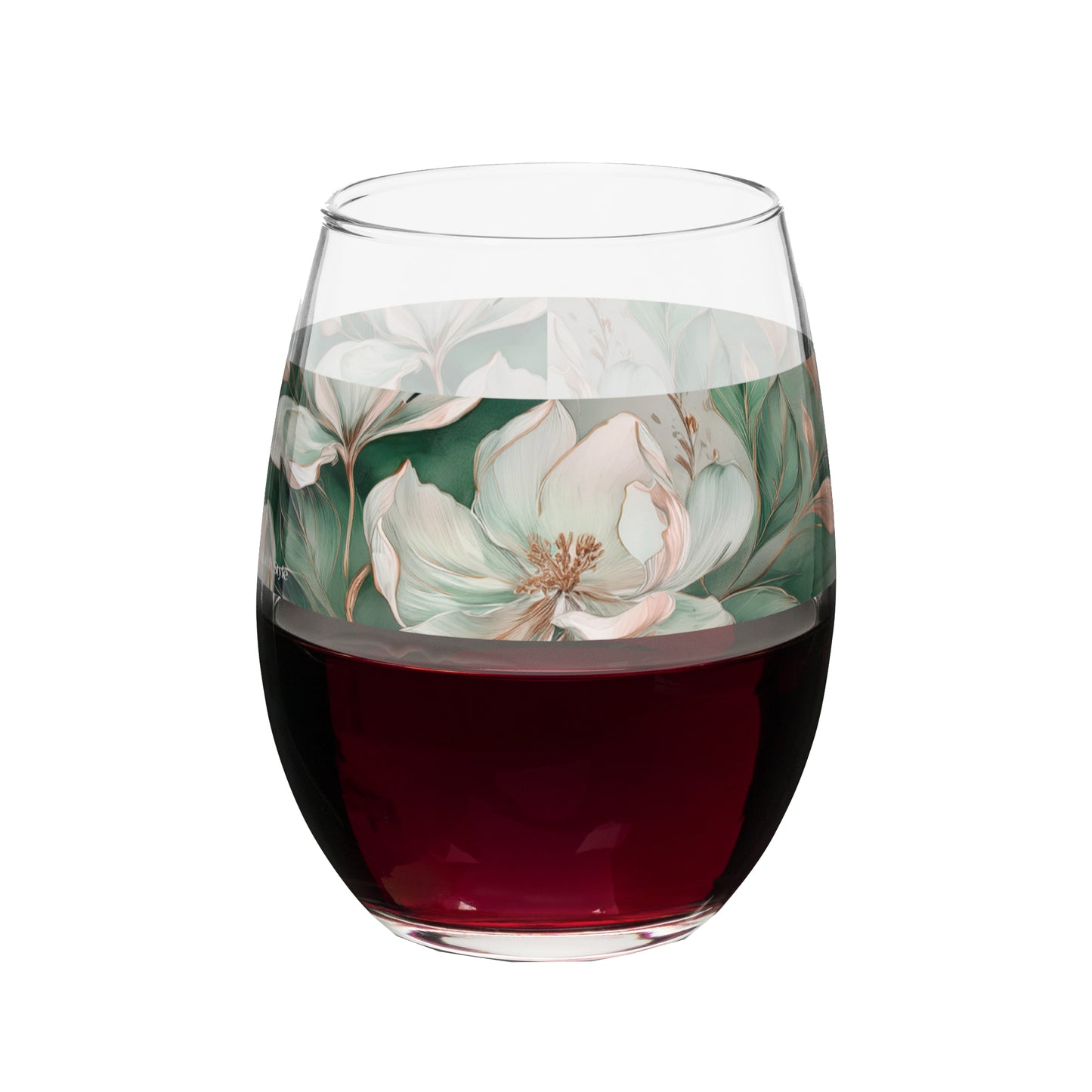 Noble Beauty 15 oz. Stemless Wine Glass