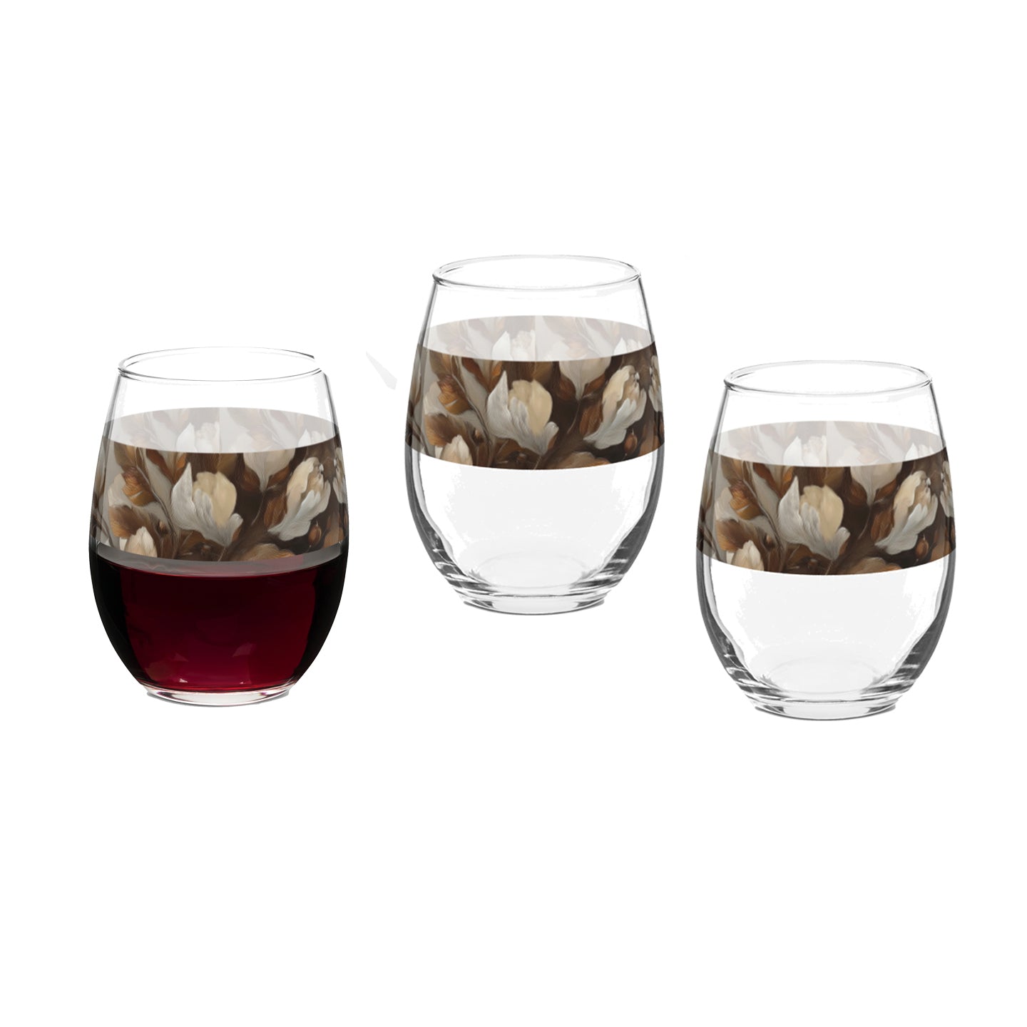 Tranquil Beginnings 15 oz. Stemless Wine Glass