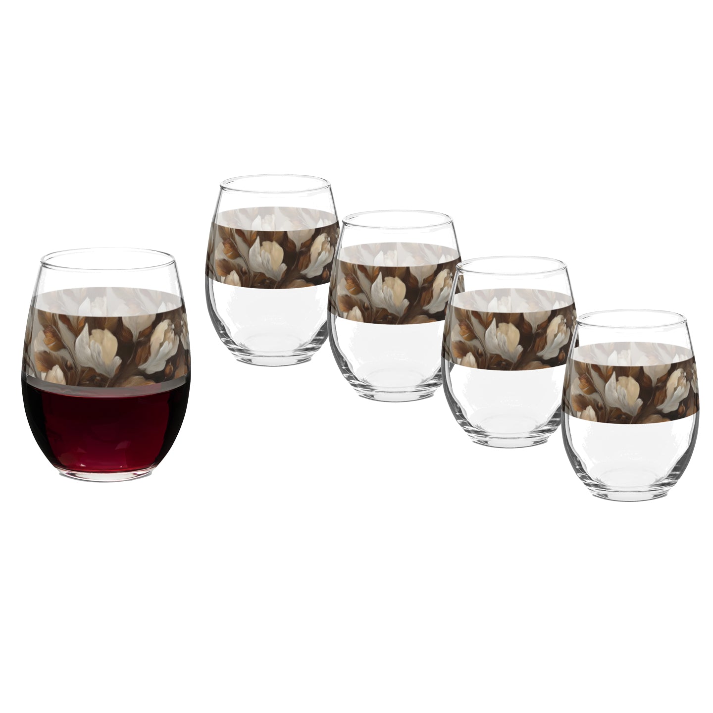 Tranquil Beginnings 15 oz. Stemless Wine Glass