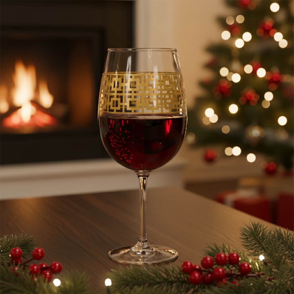 Pure Gold 16oz Tall Wine Glass