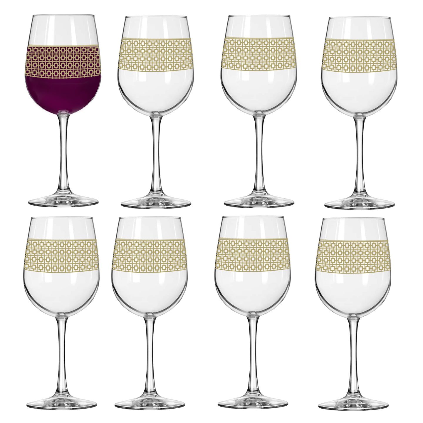 Pure Gold 16oz Tall Wine Glass