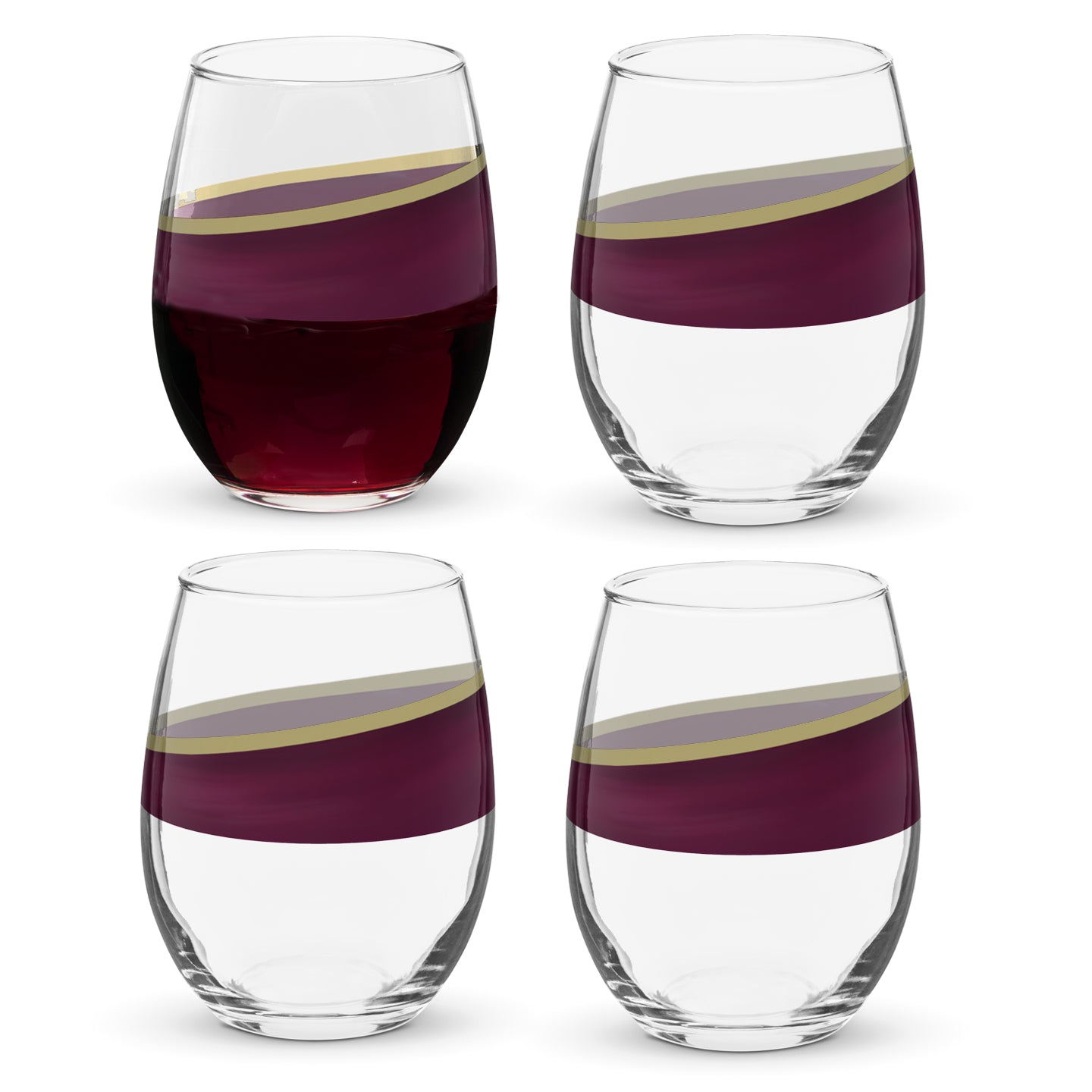 Crimson Cellar Limited Edition Stemless Wine Glass